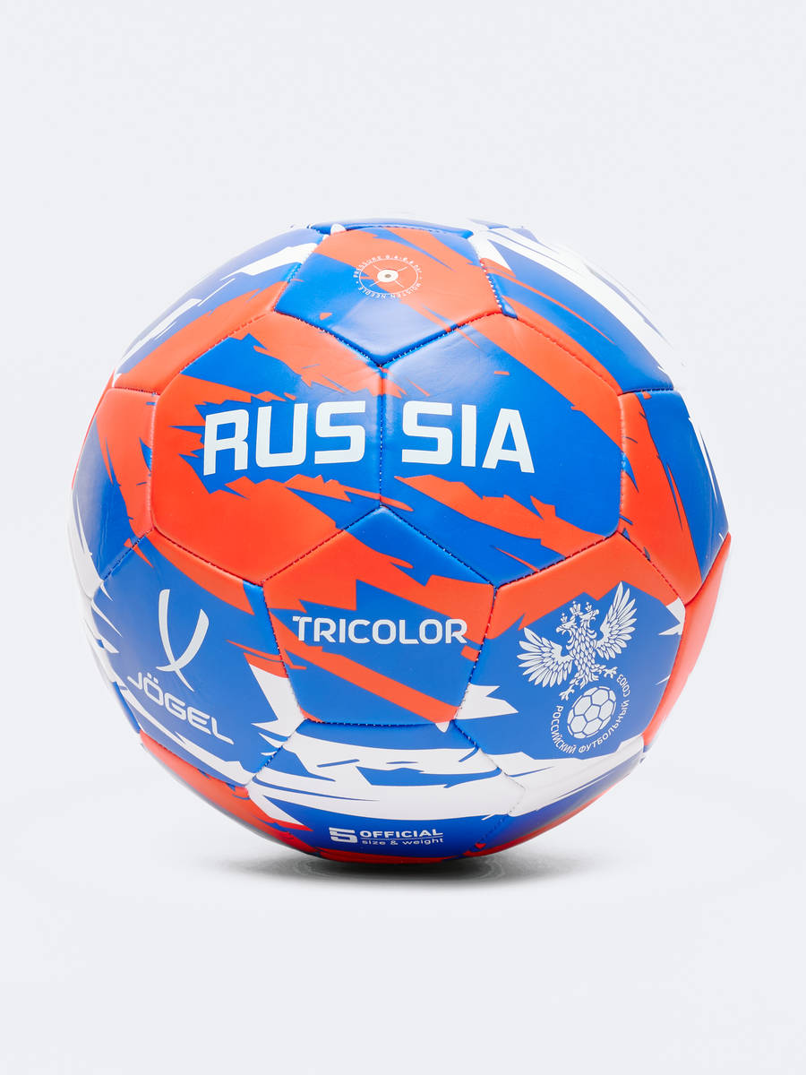 Мяч футбольный Jogel Russia Tricolor №5